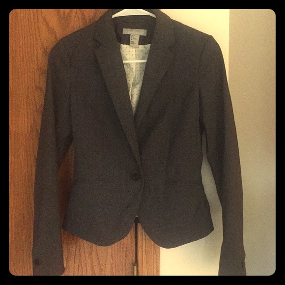 H&M Jackets & Blazers - H&M Grey Blazer
